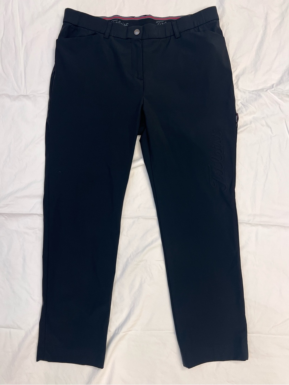 Titleist Women's Straight-Leg Golf Pants in Black